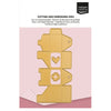 Vaessen creative • mini snijmallen cadeaudoosje 3st.
