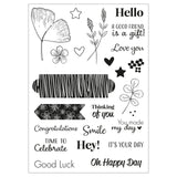 Vaessen creative • clear stamps sentiments 24st. - afbeelding 2