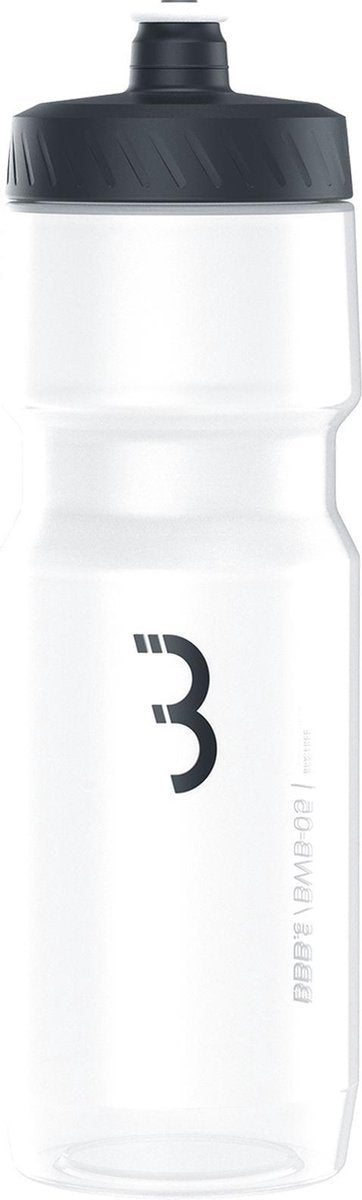 Bbb cycling comptank xl bidon racefiets - inhoud 700 ml - drinkbus fiets - bpa vrij - wit zwart - bwb-05