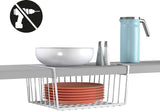 Metaltex opbergmand voor onder kastplank 40cm breed - afbeelding 2