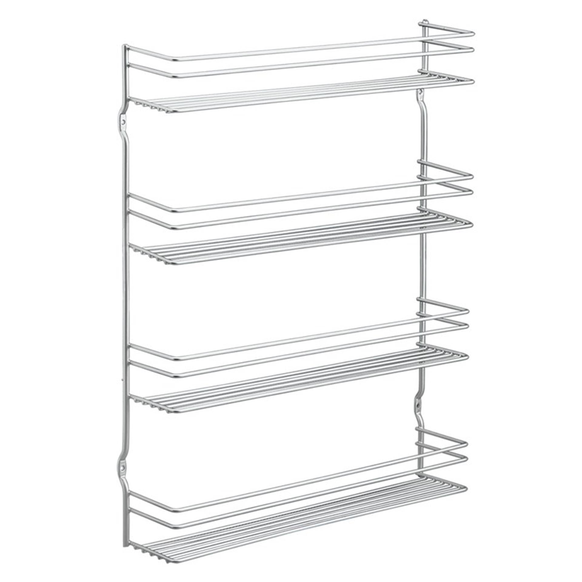 Metaltex space saver smart kitchen pepito kruidenrek 4 etages 36x8x45 cm zilver