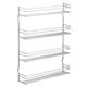Metaltex space saver smart kitchen pepito kruidenrek 4 etages 36x8x45 cm zilver