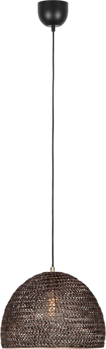 Trio kamara - hanglamp - oud messing - excl. 1x e27 4 w - plafondbevestiging - in hoogte verstelbaar
