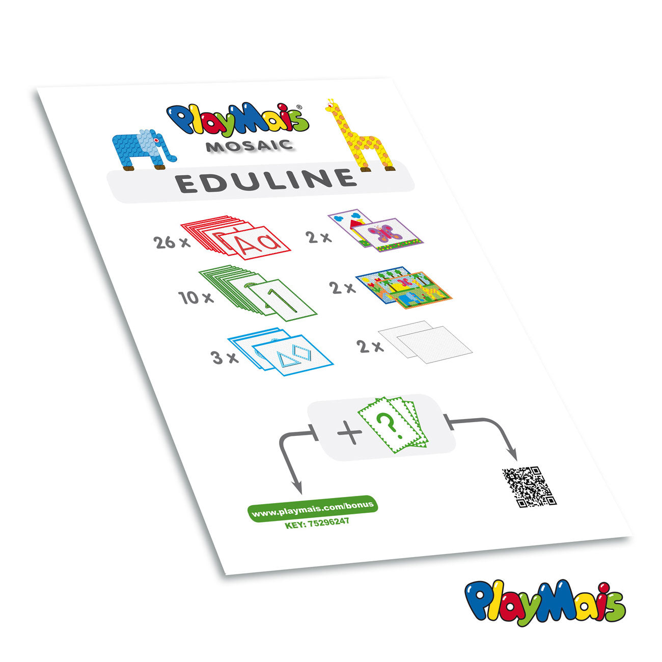 Playmais eduline mosaic (>12.000 stukjes)