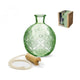 Ideas 4 seasons with love fles met led verlichting geschenkset bologna groen
