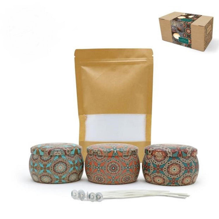 Ideas 4 seasons with love giftset groen pearlsand candle