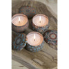 Ideas 4 seasons with love giftset groen pearlsand candle