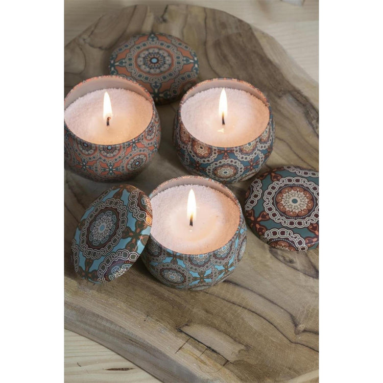 Ideas 4 seasons with love giftset groen pearlsand candle