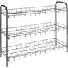 Metaltex shoe schoenenrek 3 etages 64x23x59 cm zwart