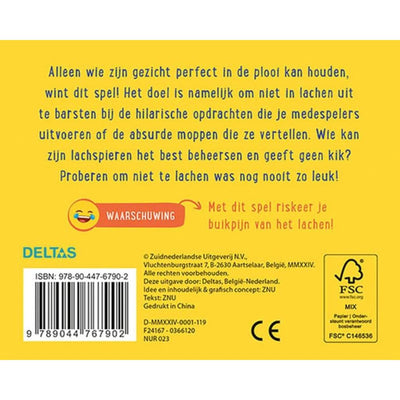 Deltas laat me niet lachen! kaartspel