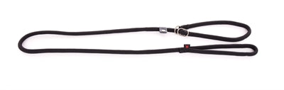Martin retrieverlijn nylon rond zwart