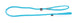 Martin retrieverlijn nylon rond turquoise