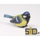 Season inspired decoration tuinbeeld vogel koolmeesje s