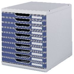 Modulo a4 10 gesloten laden lgrijs blauw