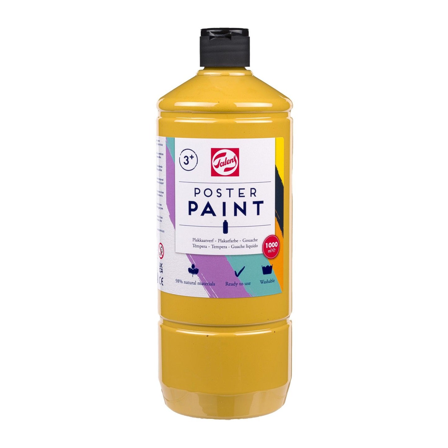 Talens • plakkaatverf openstock 1000ml gele oker 227