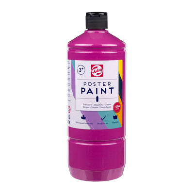 Talens • plakkaatverf openstock 1000ml donkerroze 362