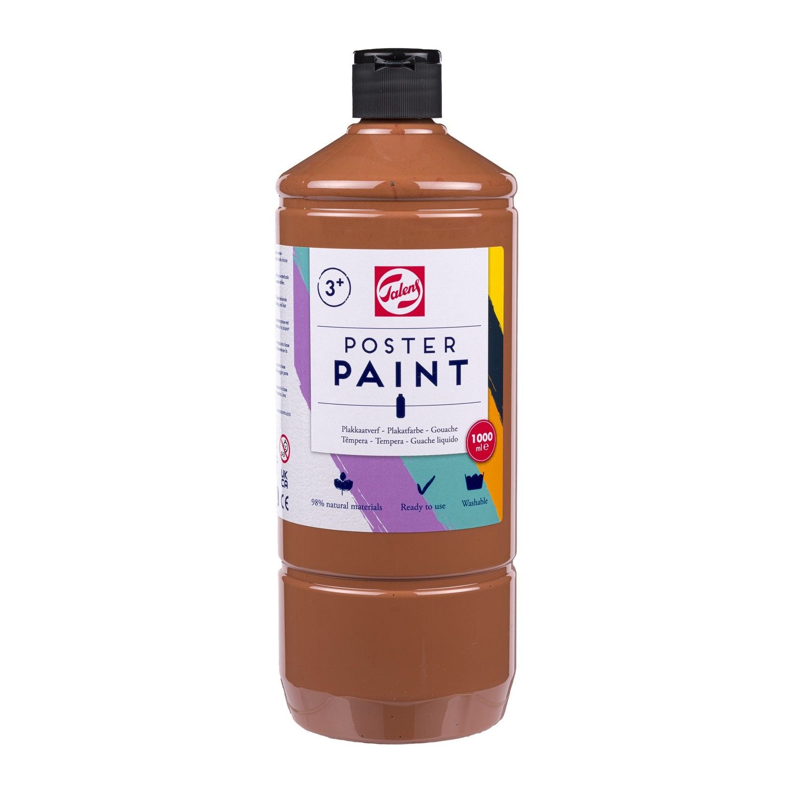 Talens • plakkaatverf openstock 1000ml lichtbruin 401