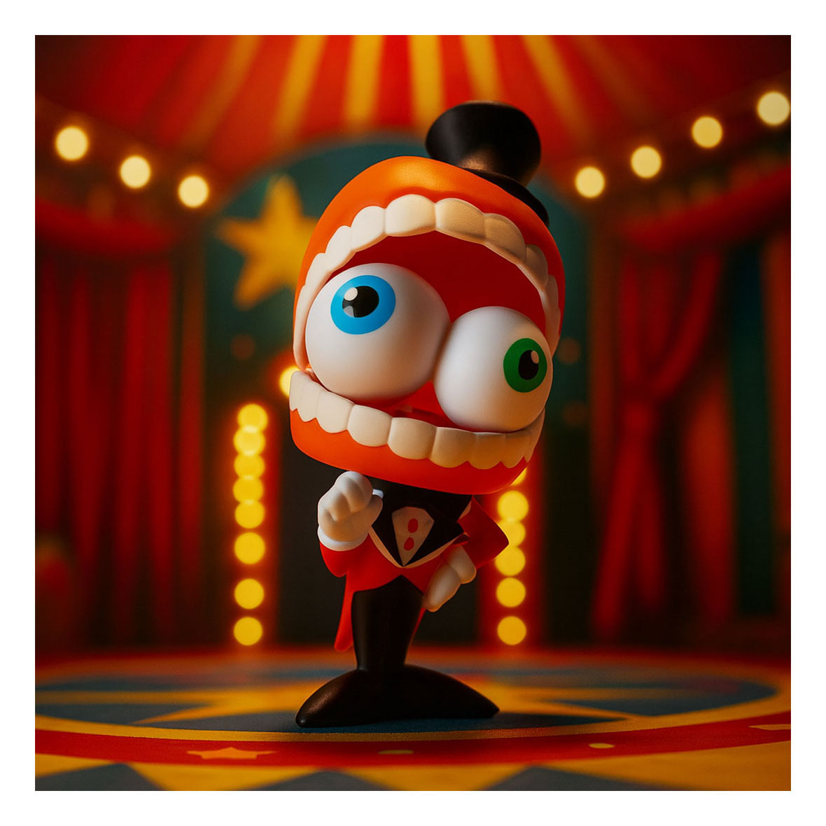 Moose toys the amazing digital circus - vinyl figuur caine