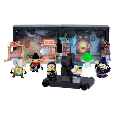 Moose minions monsters 6 mini figuren