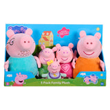 Spectron peppa pig pluche set - 5dlg. - afbeelding 2