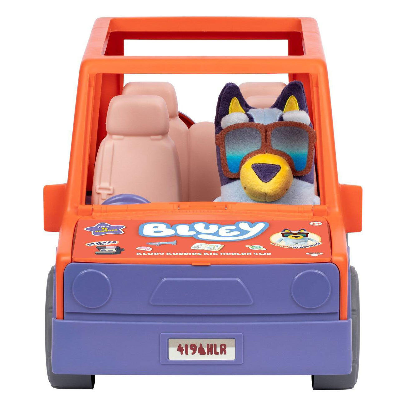Moose toys bluey buddies big wheeler speelgoedauto