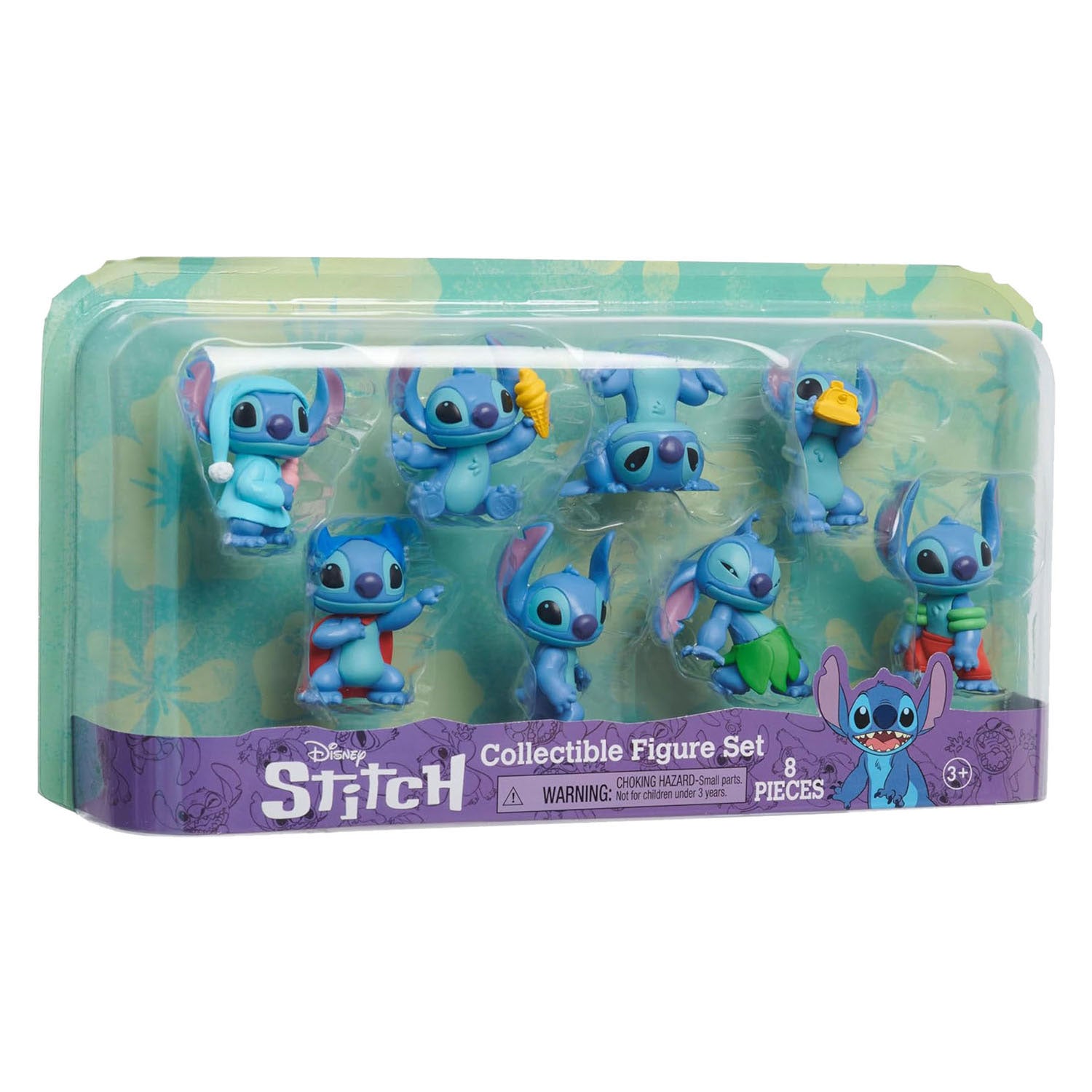 Just play disney stitch - set van 8 speelfiguren