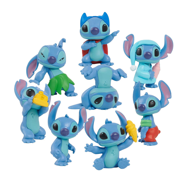 Just play disney stitch - set van 8 speelfiguren