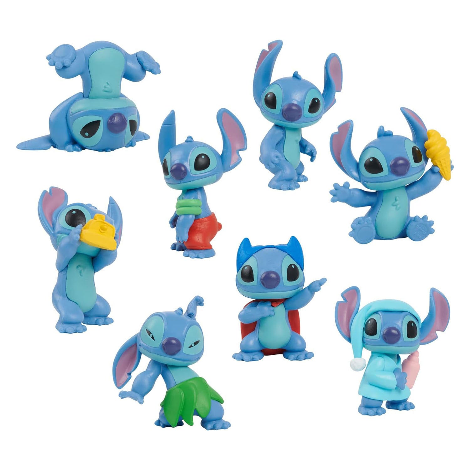 Just play disney stitch - set van 8 speelfiguren