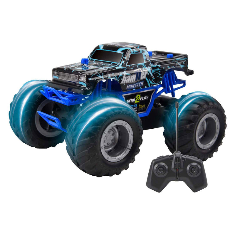 Gear2play rc bestuurbare auto monster hammer