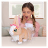 Imc toys club petz betsy konijn bruin - interactieve pluchen knuffel - incl. batterijen
