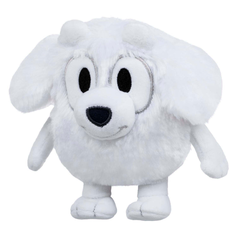 Moose toys knuffel pluche bluey lila, 15cm