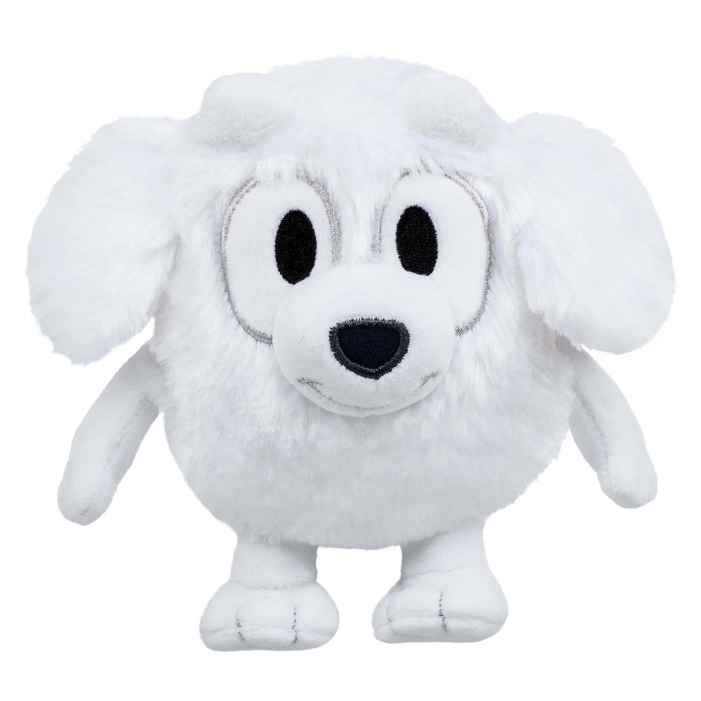 Moose toys knuffel pluche bluey lila, 15cm
