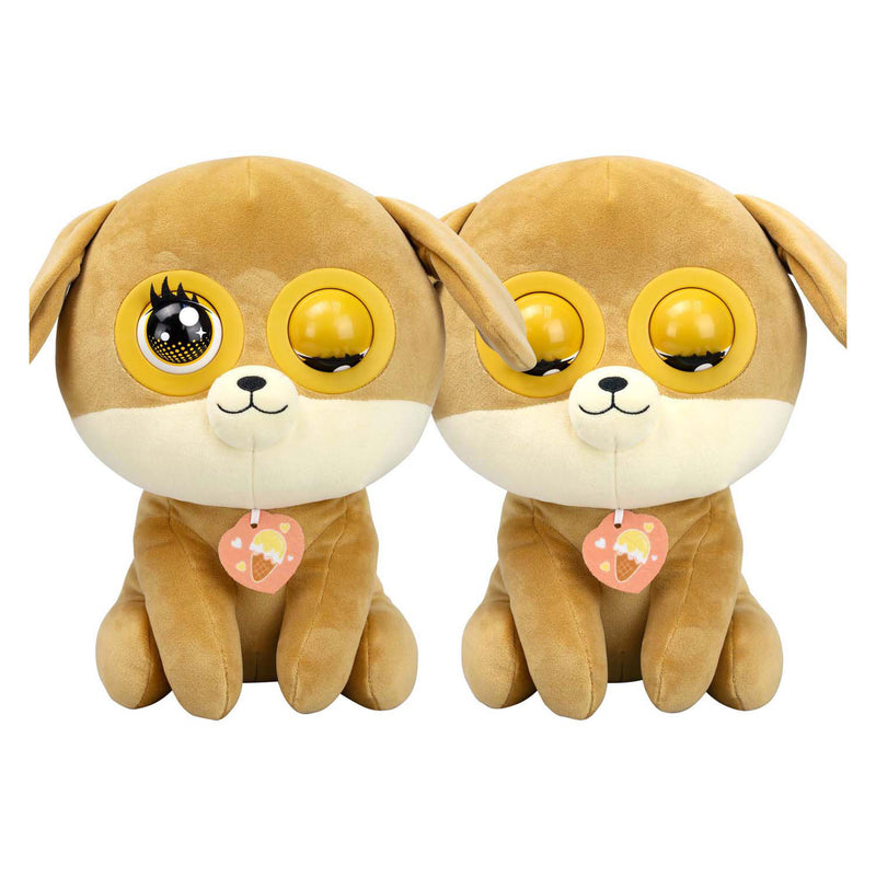Silverlit winksies karamel puppy interactieve knuffel
