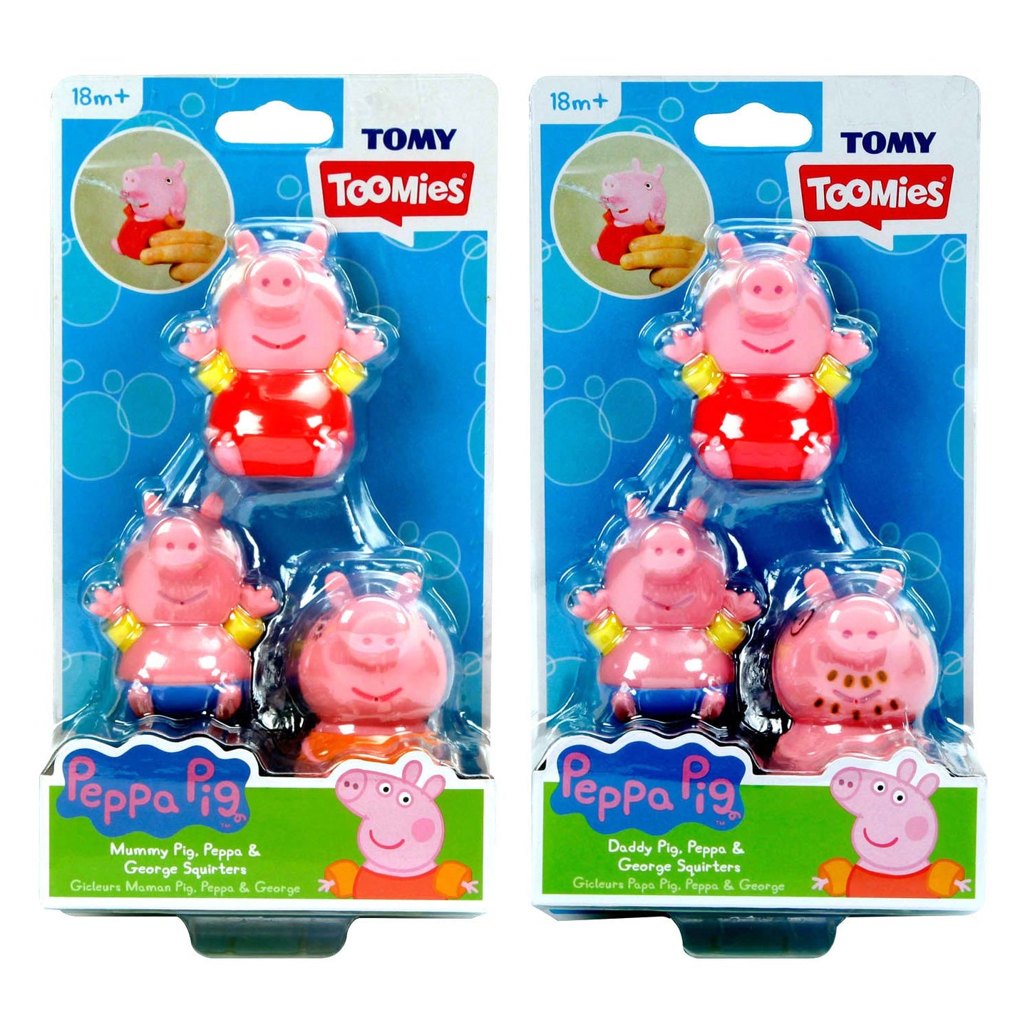 Tomy Tomy Figuren Waterspuiters, 3st.