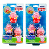 Tomy peppa pig figuren waterspuiters, 3st.