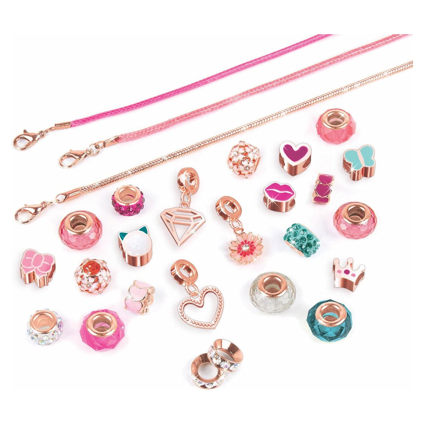 Make it real - armbanden met stalenkrans bedels