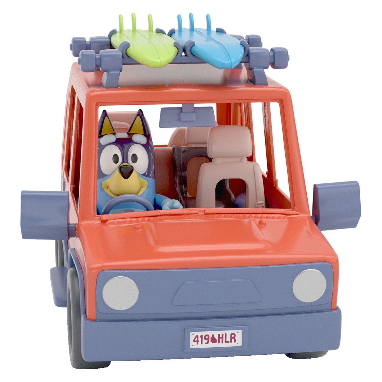 Spectron bluey speelauto met accessoires