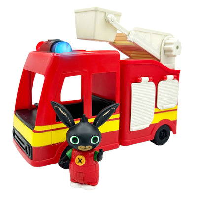 Bing brandweerwagen met licht geluid