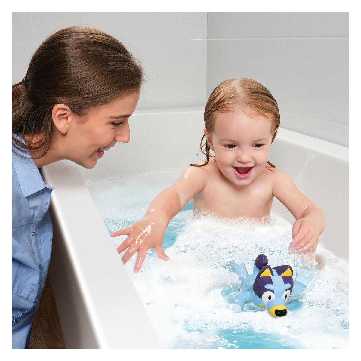 Tomy zwemmende bluey figuur badspeelgoed