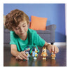 Moose toys bluey familie speelfiguren, 4st.