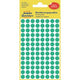 Markeringspunten avery 3012 groen 8mm
