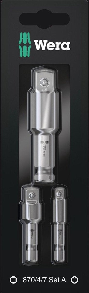Wera 870 4 7 set a sb, 3 -delig - 1 stuk(s) - 05073200001