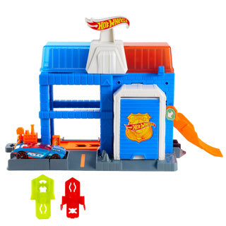 Hot wheels hotwheels city dowtown politie bureau