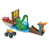 Hot wheels maat swamp chomp playset - afbeelding 2