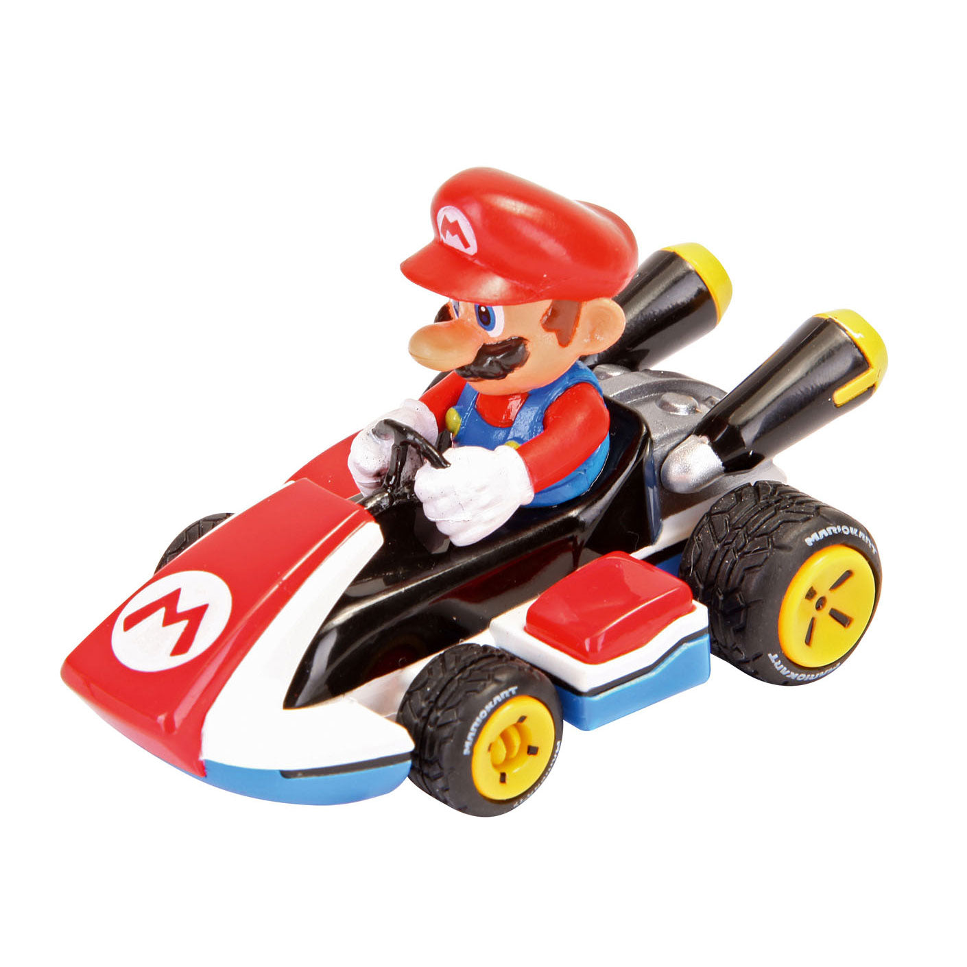 Super Mario Pull Back Raceauto's, 3dlg.