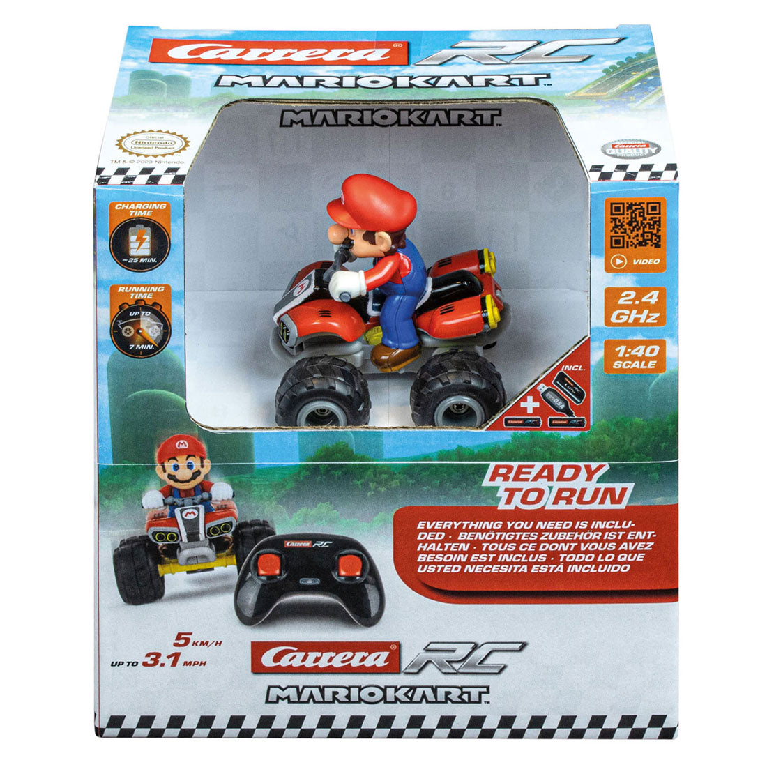 Nintendo super mario quad rc 1:40