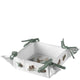 Ambiente broodmand winter stag white 20x20x7cm katoen