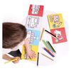 Banana panda - kleurboekje klaar om voertuigen te tekenen