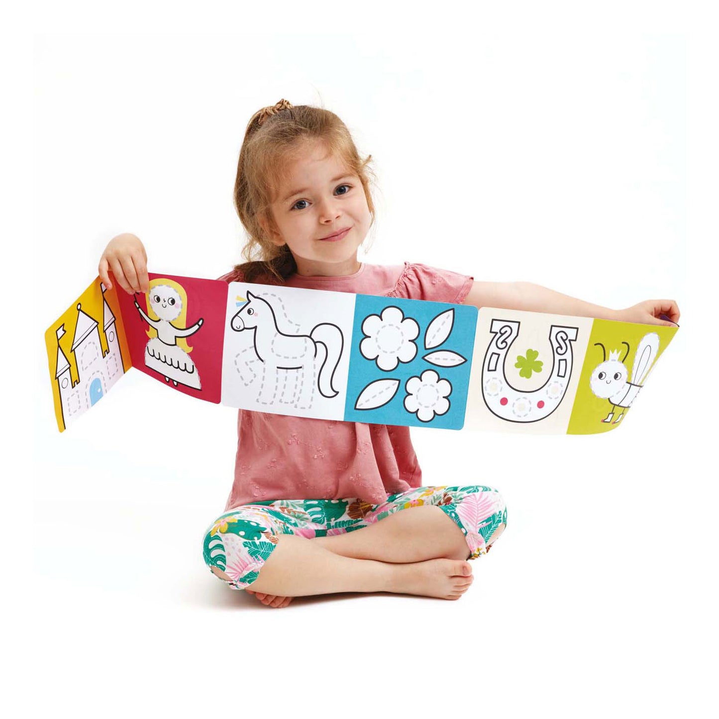 Banana panda - kleurboekje klaar om wonderland te tekenen