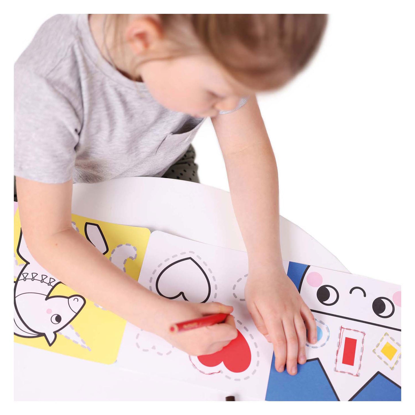 Banana panda - kleurboekje klaar om wonderland te tekenen